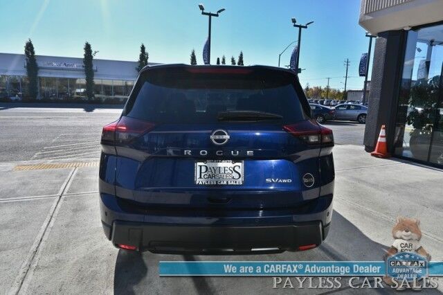 2024 Nissan Rogue SV / AWD / Auto Start / Pro Pilot Assist / Power Mirrors, Windows & Locks / Lane Departure & Blind Spot Alert / Apple CarPlay & Android Auto / Keyless Entry & Start / 35 MPG / 1-Owner Anchorage AK