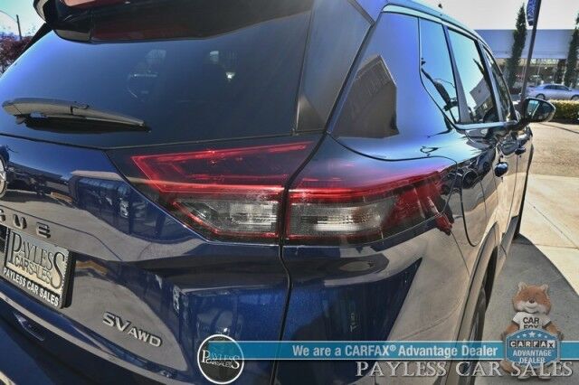 2024 Nissan Rogue SV / AWD / Auto Start / Pro Pilot Assist / Power Mirrors, Windows & Locks / Lane Departure & Blind Spot Alert / Apple CarPlay & Android Auto / Keyless Entry & Start / 35 MPG / 1-Owner Anchorage AK