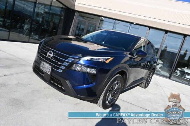 2024 Nissan Rogue SV / AWD / Auto Start / Pro Pilot Assist / Power Mirrors, Windows & Locks / Lane Departure & Blind Spot Alert / Apple CarPlay & Android Auto / Keyless Entry & Start / 35 MPG / 1-Owner Anchorage AK