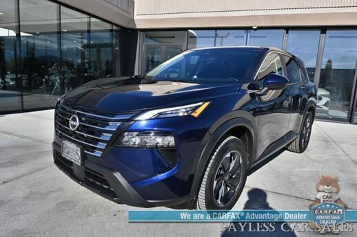 2024 Nissan Rogue SV / AWD / Auto Start / Pro Pilot Assist / Power Mirrors, Windows & Locks / Lane Departure & Blind Spot Alert / Apple CarPlay & Android Auto / Keyless Entry & Start / 35 MPG / 1-Owner Anchorage AK