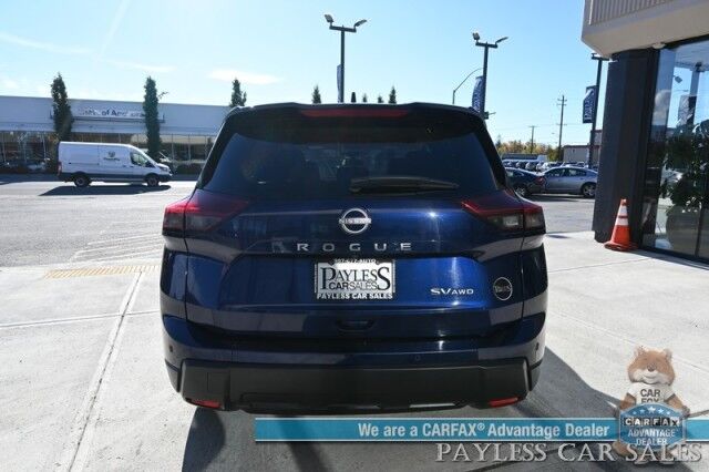 2024 Nissan Rogue SV / AWD / Auto Start / Pro Pilot Assist / Power Mirrors, Windows & Locks / Lane Departure & Blind Spot Alert / Apple CarPlay & Android Auto / Keyless Entry & Start / 35 MPG / 1-Owner Anchorage AK