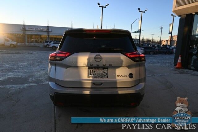 2024 Nissan Rogue SV / AWD / Auto Start / ProPilot Assist / Power Driver's Seat / Adaptive Cruise Control / Lane Departure & Blind Spot Alert / Apple CarPlay & Android Auto / Back Up Camera / Keyless Entry & Start / 35 MPG / 1-Owner Anchorage AK