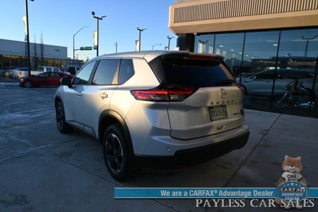 2024 Nissan Rogue SV / AWD / Auto Start / ProPilot Assist / Power Driver's Seat / Adaptive Cruise Control / Lane Departure & Blind Spot Alert / Apple CarPlay & Android Auto / Back Up Camera / Keyless Entry & Start / 35 MPG / 1-Owner Anchorage AK