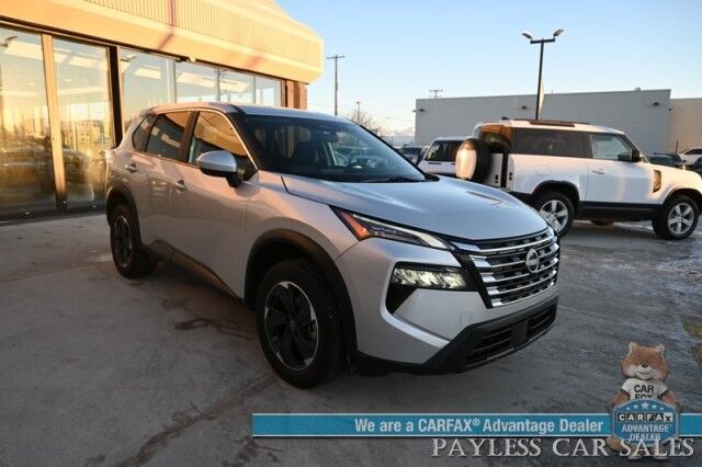 2024 Nissan Rogue SV / AWD / Auto Start / ProPilot Assist / Power Driver's Seat / Adaptive Cruise Control / Lane Departure & Blind Spot Alert / Apple CarPlay & Android Auto / Back Up Camera / Keyless Entry & Start / 35 MPG / 1-Owner Anchorage AK