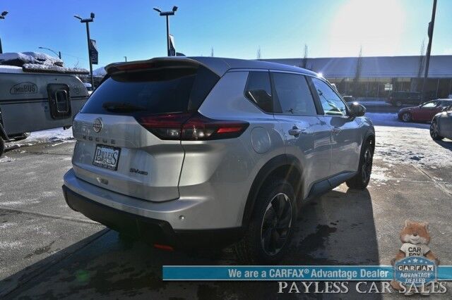 2024 Nissan Rogue SV / AWD / Auto Start / ProPilot Assist / Power Driver's Seat / Adaptive Cruise Control / Lane Departure & Blind Spot Alert / Apple CarPlay & Android Auto / Back Up Camera / Keyless Entry & Start / 35 MPG / 1-Owner Anchorage AK