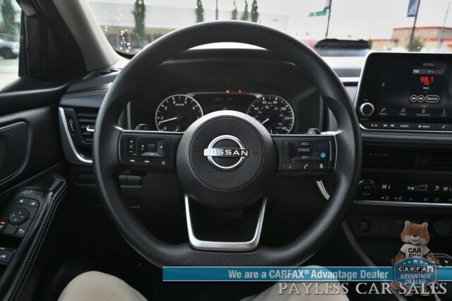 2024 Nissan Rogue SV / AWD / AutoStart / ProPilot Assist / Power Driver's Seat / Power Locks, Windows & Mirrors / Lane Departure & Blind Spot Alert / Apple CarPlay & Android Auto / Keyless Entry & Start / 35 MPG / 1-Owner Anchorage AK