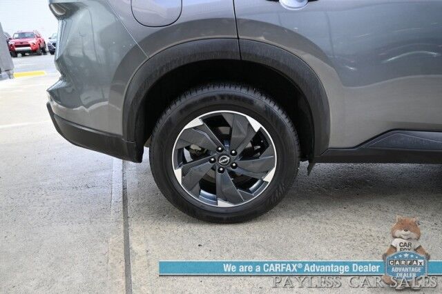 2024 Nissan Rogue SV / AWD / AutoStart / ProPilot Assist / Power Driver's Seat / Power Locks, Windows & Mirrors / Lane Departure & Blind Spot Alert / Apple CarPlay & Android Auto / Keyless Entry & Start / 35 MPG / 1-Owner Anchorage AK