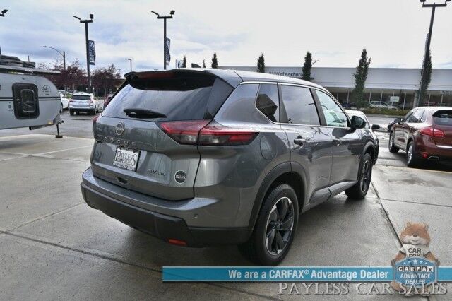 2024 Nissan Rogue SV / AWD / AutoStart / ProPilot Assist / Power Driver's Seat / Power Locks, Windows & Mirrors / Lane Departure & Blind Spot Alert / Apple CarPlay & Android Auto / Keyless Entry & Start / 35 MPG / 1-Owner Anchorage AK