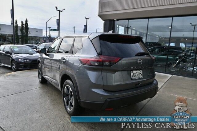 2024 Nissan Rogue SV / AWD / AutoStart / ProPilot Assist / Power Driver's Seat / Power Locks, Windows & Mirrors / Lane Departure & Blind Spot Alert / Apple CarPlay & Android Auto / Keyless Entry & Start / 35 MPG / 1-Owner Anchorage AK