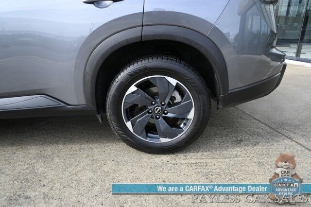 2024 Nissan Rogue SV / AWD / AutoStart / ProPilot Assist / Power Driver's Seat / Power Locks, Windows & Mirrors / Lane Departure & Blind Spot Alert / Apple CarPlay & Android Auto / Keyless Entry & Start / 35 MPG / 1-Owner Anchorage AK