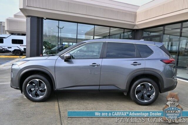 2024 Nissan Rogue SV / AWD / AutoStart / ProPilot Assist / Power Driver's Seat / Power Locks, Windows & Mirrors / Lane Departure & Blind Spot Alert / Apple CarPlay & Android Auto / Keyless Entry & Start / 35 MPG / 1-Owner Anchorage AK