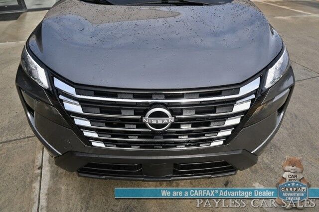 2024 Nissan Rogue SV / AWD / AutoStart / ProPilot Assist / Power Driver's Seat / Power Locks, Windows & Mirrors / Lane Departure & Blind Spot Alert / Apple CarPlay & Android Auto / Keyless Entry & Start / 35 MPG / 1-Owner Anchorage AK