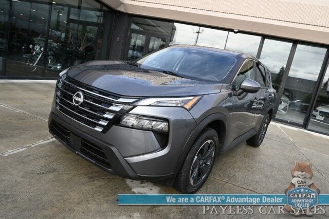 2024 Nissan Rogue SV / AWD / AutoStart / ProPilot Assist / Power Driver's Seat / Power Locks, Windows & Mirrors / Lane Departure & Blind Spot Alert / Apple CarPlay & Android Auto / Keyless Entry & Start / 35 MPG / 1-Owner Anchorage AK