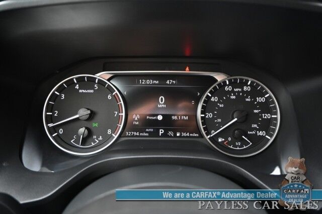 2024 Nissan Rogue SV / AWD / AutoStart / ProPilot Assist / Power Driver's Seat / Power Locks, Windows & Mirrors / Lane Departure & Blind Spot Alert / Apple CarPlay & Android Auto / Keyless Entry & Start / 35 MPG / 1-Owner Anchorage AK
