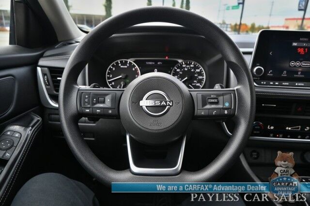 2024 Nissan Rogue SV / AWD / AutoStart / ProPilot Assist / Power Driver's Seat / Power Locks, Windows & Mirrors / Lane Departure & Blind Spot Alert / Apple CarPlay & Android Auto / Keyless Entry & Start / 35 MPG / 1-Owner Anchorage AK