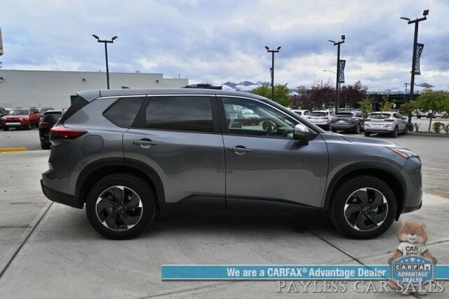 2024 Nissan Rogue SV / AWD / AutoStart / ProPilot Assist / Power Driver's Seat / Power Locks, Windows & Mirrors / Lane Departure & Blind Spot Alert / Apple CarPlay & Android Auto / Keyless Entry & Start / 35 MPG / 1-Owner Anchorage AK