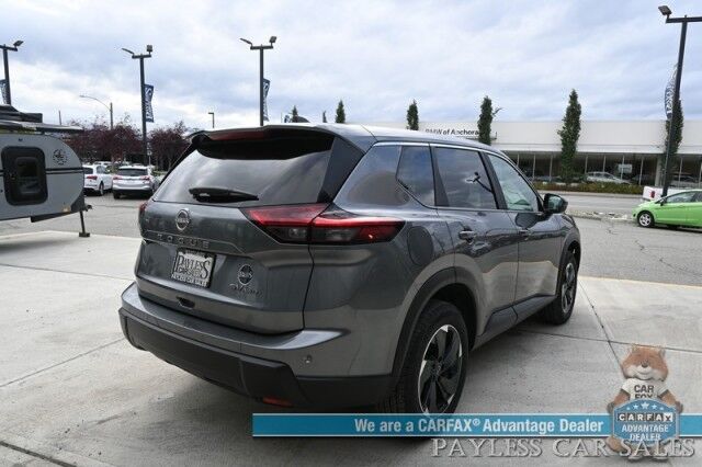 2024 Nissan Rogue SV / AWD / AutoStart / ProPilot Assist / Power Driver's Seat / Power Locks, Windows & Mirrors / Lane Departure & Blind Spot Alert / Apple CarPlay & Android Auto / Keyless Entry & Start / 35 MPG / 1-Owner Anchorage AK