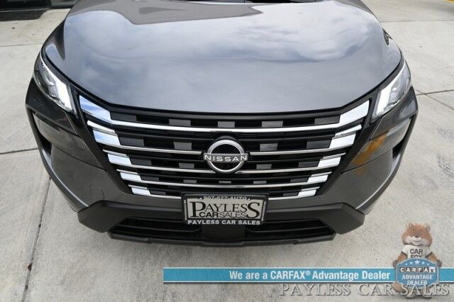 2024 Nissan Rogue SV / AWD / AutoStart / ProPilot Assist / Power Driver's Seat / Power Locks, Windows & Mirrors / Lane Departure & Blind Spot Alert / Apple CarPlay & Android Auto / Keyless Entry & Start / 35 MPG / 1-Owner Anchorage AK