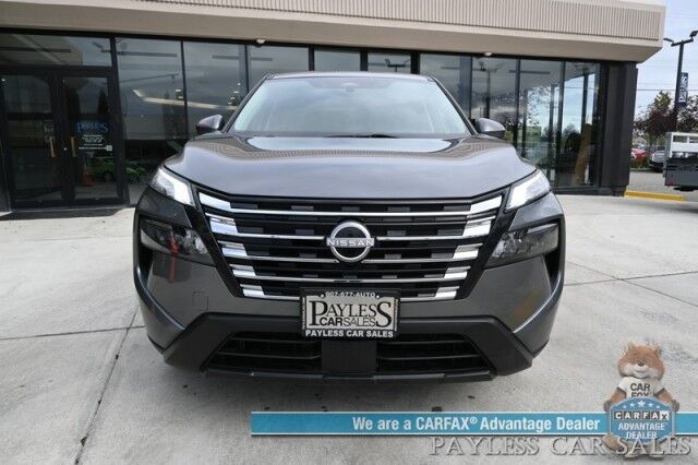 2024 Nissan Rogue SV / AWD / AutoStart / ProPilot Assist / Power Driver's Seat / Power Locks, Windows & Mirrors / Lane Departure & Blind Spot Alert / Apple CarPlay & Android Auto / Keyless Entry & Start / 35 MPG / 1-Owner Anchorage AK