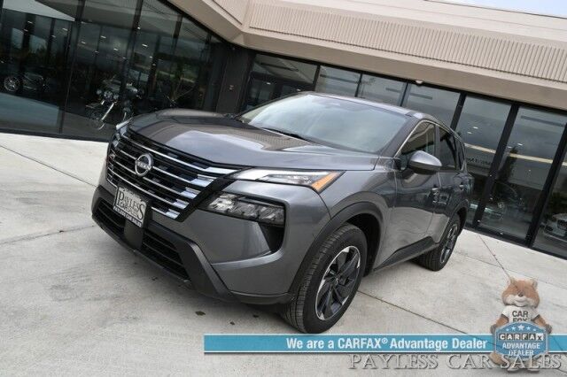 2024 Nissan Rogue SV / AWD / AutoStart / ProPilot Assist / Power Driver's Seat / Power Locks, Windows & Mirrors / Lane Departure & Blind Spot Alert / Apple CarPlay & Android Auto / Keyless Entry & Start / 35 MPG / 1-Owner Anchorage AK