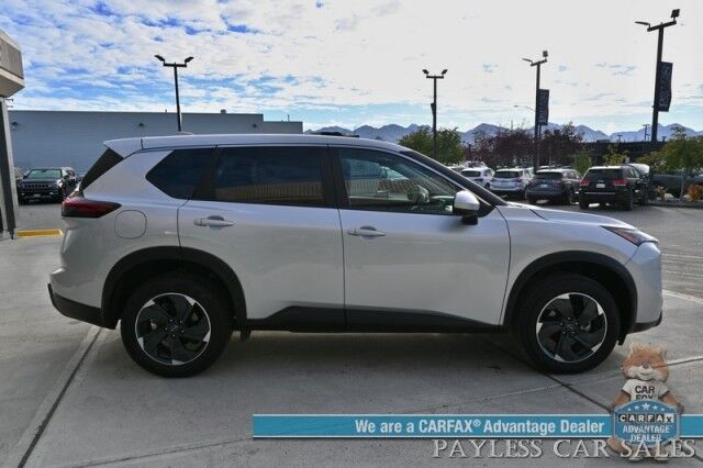 2024 Nissan Rogue SV / AWD / AutoStart / ProPilot Assist / Power Driver's Seat / Power Locks, Windows & Mirrors / Lane Departure & Blind Spot Alert / Apple CarPlay & Android Auto / Keyless Entry & Start / 35 MPG / 1-Owner Anchorage AK