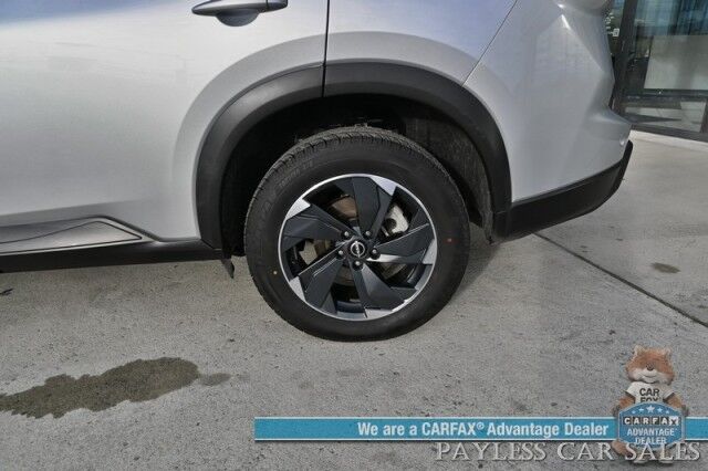 2024 Nissan Rogue SV / AWD / AutoStart / ProPilot Assist / Power Driver's Seat / Power Locks, Windows & Mirrors / Lane Departure & Blind Spot Alert / Apple CarPlay & Android Auto / Keyless Entry & Start / 35 MPG / 1-Owner Anchorage AK