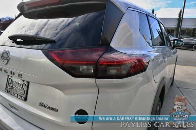 2024 Nissan Rogue SV / AWD / AutoStart / ProPilot Assist / Power Driver's Seat / Power Locks, Windows & Mirrors / Lane Departure & Blind Spot Alert / Apple CarPlay & Android Auto / Keyless Entry & Start / 35 MPG / 1-Owner Anchorage AK