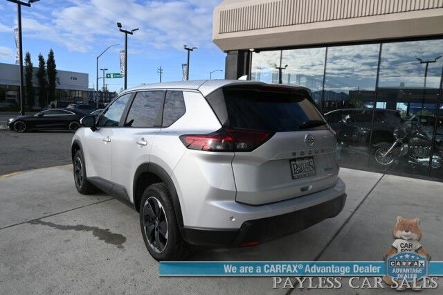 2024 Nissan Rogue SV / AWD / AutoStart / ProPilot Assist / Power Driver's Seat / Power Locks, Windows & Mirrors / Lane Departure & Blind Spot Alert / Apple CarPlay & Android Auto / Keyless Entry & Start / 35 MPG / 1-Owner Anchorage AK