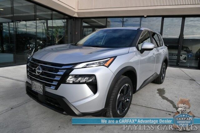 2024 Nissan Rogue SV / AWD / AutoStart / ProPilot Assist / Power Driver's Seat / Power Locks, Windows & Mirrors / Lane Departure & Blind Spot Alert / Apple CarPlay & Android Auto / Keyless Entry & Start / 35 MPG / 1-Owner Anchorage AK