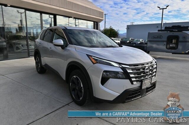 2024 Nissan Rogue SV / AWD / AutoStart / ProPilot Assist / Power Driver's Seat / Power Locks, Windows & Mirrors / Lane Departure & Blind Spot Alert / Apple CarPlay & Android Auto / Keyless Entry & Start / 35 MPG / 1-Owner Anchorage AK