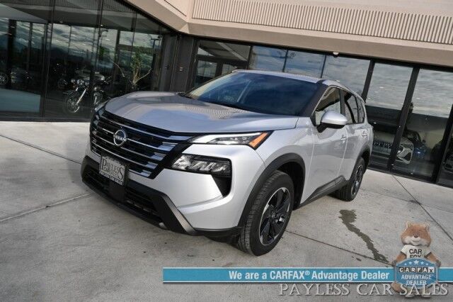 2024 Nissan Rogue SV / AWD / AutoStart / ProPilot Assist / Power Driver's Seat / Power Locks, Windows & Mirrors / Lane Departure & Blind Spot Alert / Apple CarPlay & Android Auto / Keyless Entry & Start / 35 MPG / 1-Owner Anchorage AK