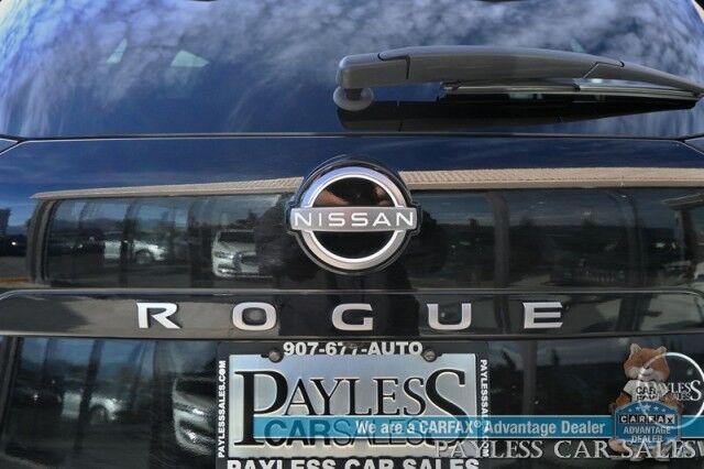 2024 Nissan Rogue SV / AWD / AutoStart / ProPilot Assist / Power Driver's Seat / Power Locks, Windows & Mirrors / Lane Departure & Blind Spot Alert / Apple CarPlay & Android Auto / Keyless Entry & Start / 35 MPG / 1-Owner Anchorage AK