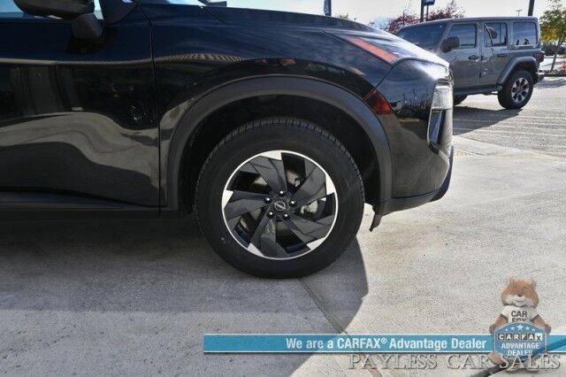 2024 Nissan Rogue SV / AWD / AutoStart / ProPilot Assist / Power Driver's Seat / Power Locks, Windows & Mirrors / Lane Departure & Blind Spot Alert / Apple CarPlay & Android Auto / Keyless Entry & Start / 35 MPG / 1-Owner Anchorage AK