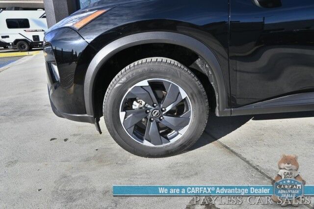 2024 Nissan Rogue SV / AWD / AutoStart / ProPilot Assist / Power Driver's Seat / Power Locks, Windows & Mirrors / Lane Departure & Blind Spot Alert / Apple CarPlay & Android Auto / Keyless Entry & Start / 35 MPG / 1-Owner Anchorage AK