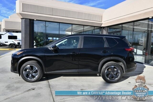 2024 Nissan Rogue SV / AWD / AutoStart / ProPilot Assist / Power Driver's Seat / Power Locks, Windows & Mirrors / Lane Departure & Blind Spot Alert / Apple CarPlay & Android Auto / Keyless Entry & Start / 35 MPG / 1-Owner Anchorage AK