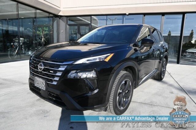 2024 Nissan Rogue SV / AWD / AutoStart / ProPilot Assist / Power Driver's Seat / Power Locks, Windows & Mirrors / Lane Departure & Blind Spot Alert / Apple CarPlay & Android Auto / Keyless Entry & Start / 35 MPG / 1-Owner Anchorage AK