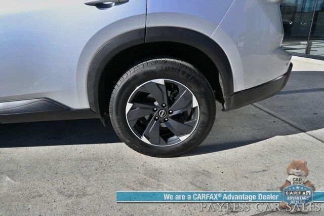 2024 Nissan Rogue SV / AWD / AutoStart / ProPilot Assist / Power Driver's Seat / Power Locks, Windows & Mirrors / Lane Departure & Blind Spot Alert / Apple CarPlay & Android Auto / Keyless Entry & Start / 35 MPG / 1-Owner Anchorage AK