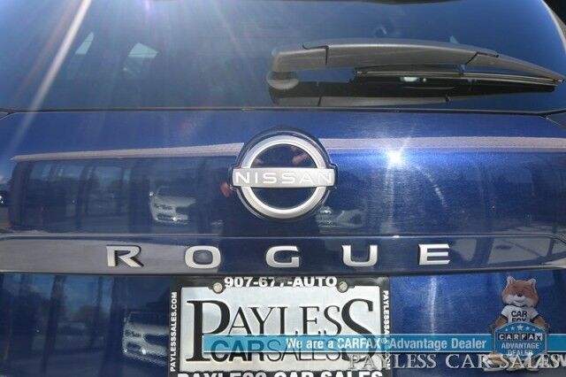 2024 Nissan Rogue SV / AWD / AutoStart / ProPilot Assist / Power Driver's Seat / Power Locks, Windows & Mirrors / Lane Departure & Blind Spot Alert / Apple CarPlay & Android Auto / Keyless Entry & Start / 35 MPG / 1-Owner Anchorage AK