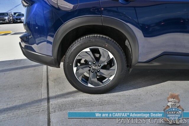 2024 Nissan Rogue SV / AWD / AutoStart / ProPilot Assist / Power Driver's Seat / Power Locks, Windows & Mirrors / Lane Departure & Blind Spot Alert / Apple CarPlay & Android Auto / Keyless Entry & Start / 35 MPG / 1-Owner Anchorage AK