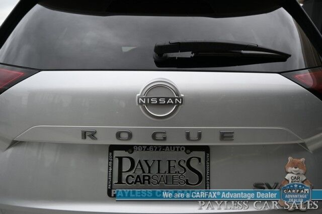 2024 Nissan Rogue SV / AWD / AutoStart / ProPilot Assist / Power Driver's Seat / Power Locks, Windows & Mirrors / Lane Departure & Blind Spot Alert / Apple CarPlay & Android Auto / Keyless Entry & Start / 35 MPG / 1-Owner Anchorage AK