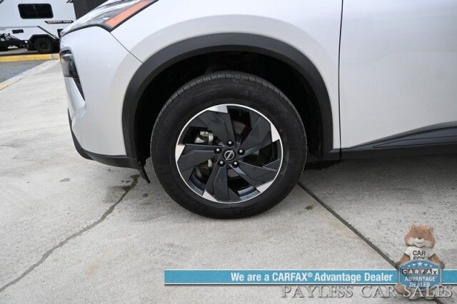 2024 Nissan Rogue SV / AWD / AutoStart / ProPilot Assist / Power Driver's Seat / Power Locks, Windows & Mirrors / Lane Departure & Blind Spot Alert / Apple CarPlay & Android Auto / Keyless Entry & Start / 35 MPG / 1-Owner Anchorage AK