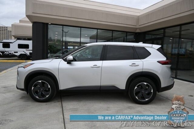 2024 Nissan Rogue SV / AWD / AutoStart / ProPilot Assist / Power Driver's Seat / Power Locks, Windows & Mirrors / Lane Departure & Blind Spot Alert / Apple CarPlay & Android Auto / Keyless Entry & Start / 35 MPG / 1-Owner Anchorage AK