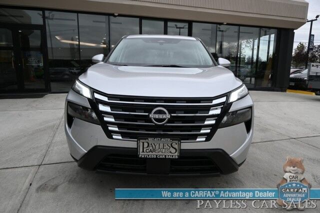 2024 Nissan Rogue SV / AWD / AutoStart / ProPilot Assist / Power Driver's Seat / Power Locks, Windows & Mirrors / Lane Departure & Blind Spot Alert / Apple CarPlay & Android Auto / Keyless Entry & Start / 35 MPG / 1-Owner Anchorage AK