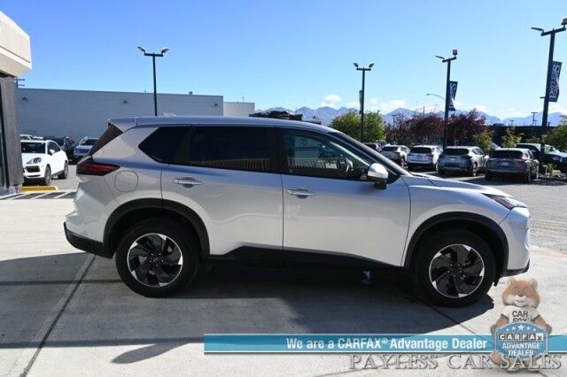 2024 Nissan Rogue SV / AWD / AutoStart / ProPilot Assist / Power Mirrors, Windows & Locks / Lane Departure & Blind Spot Alert / Apple CarPlay & Android Auto / Keyless Entry & Start / 35 MPG / 1-Owner Anchorage AK