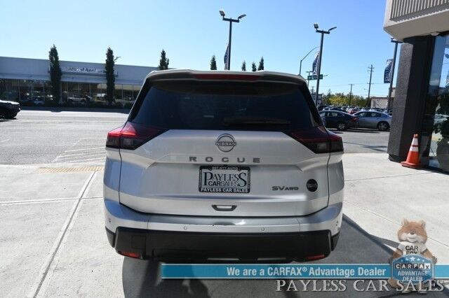 2024 Nissan Rogue SV / AWD / AutoStart / ProPilot Assist / Power Mirrors, Windows & Locks / Lane Departure & Blind Spot Alert / Apple CarPlay & Android Auto / Keyless Entry & Start / 35 MPG / 1-Owner Anchorage AK