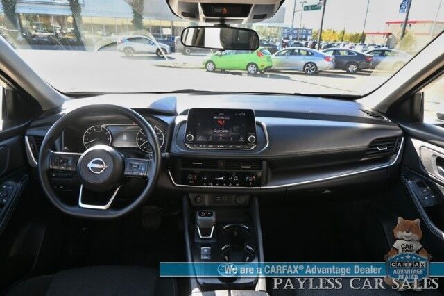 2024 Nissan Rogue SV / AWD / AutoStart / ProPilot Assist / Power Mirrors, Windows & Locks / Lane Departure & Blind Spot Alert / Apple CarPlay & Android Auto / Keyless Entry & Start / 35 MPG / 1-Owner Anchorage AK