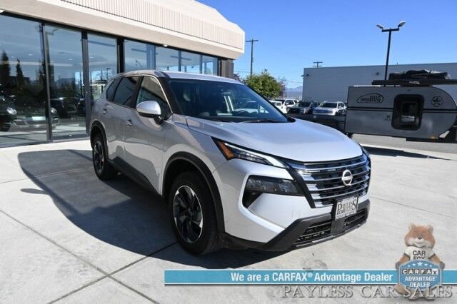 2024 Nissan Rogue SV / AWD / AutoStart / ProPilot Assist / Power Mirrors, Windows & Locks / Lane Departure & Blind Spot Alert / Apple CarPlay & Android Auto / Keyless Entry & Start / 35 MPG / 1-Owner Anchorage AK