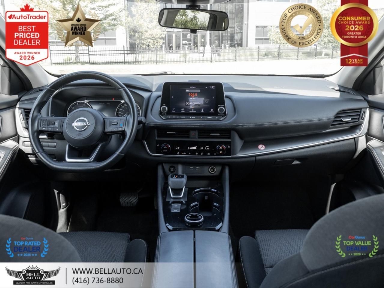 2024 Nissan Rogue SV Moonroof | B.CAM | PANO | B.SPOT | NOACCIDENT Toronto ON