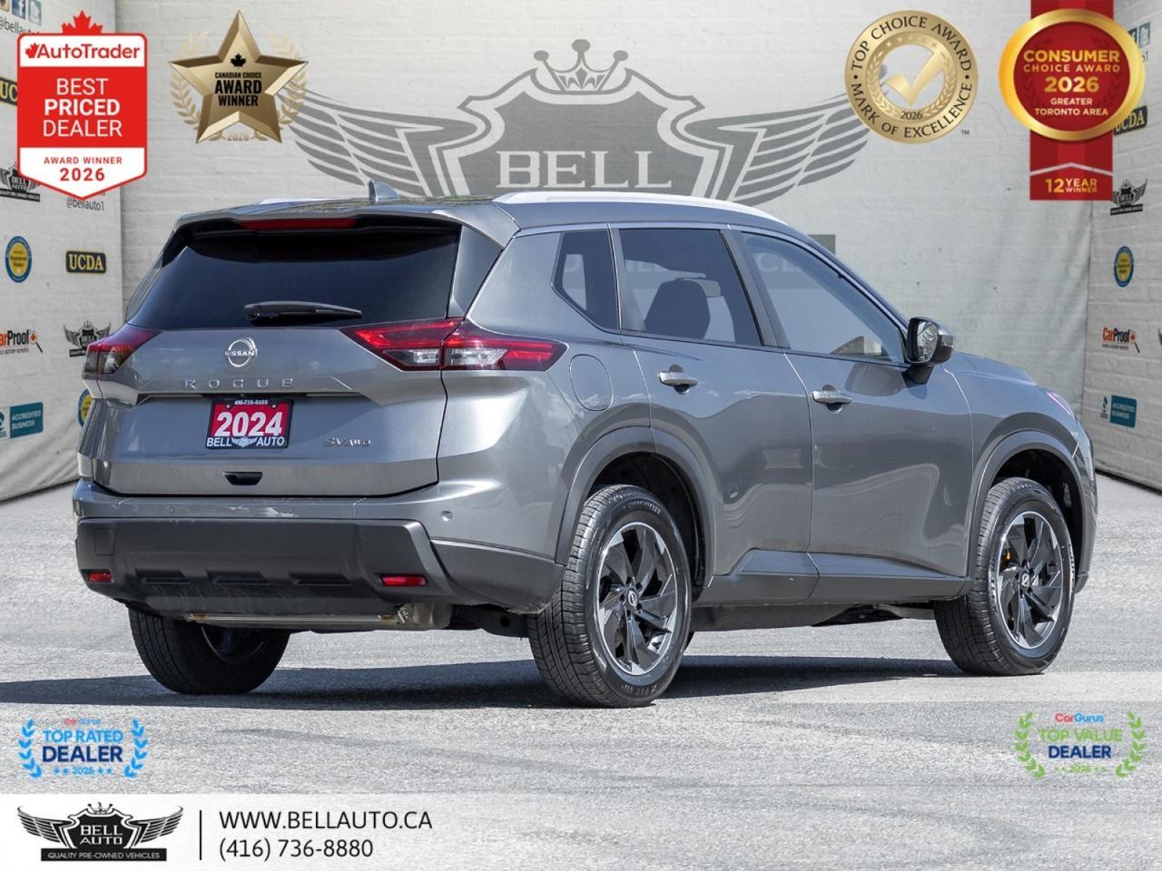 2024 Nissan Rogue SV Moonroof | B.CAM | PANO | B.SPOT | NOACCIDENT Toronto ON