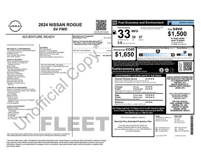 2024 Nissan Rogue SV Raleigh NC